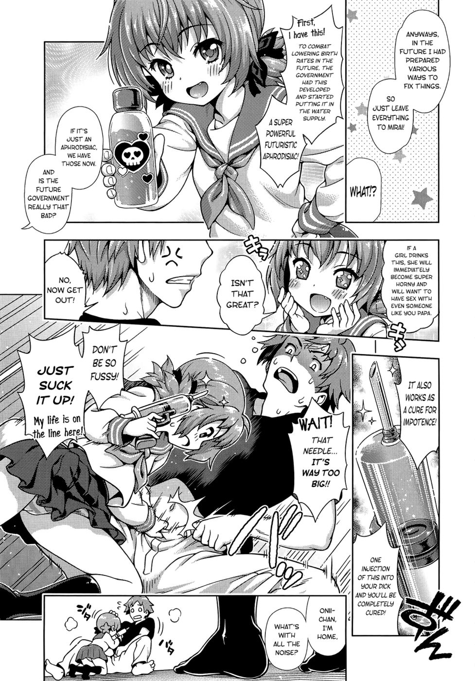 Hentai Manga Comic-Mirai Paradox-Chapter 1-5